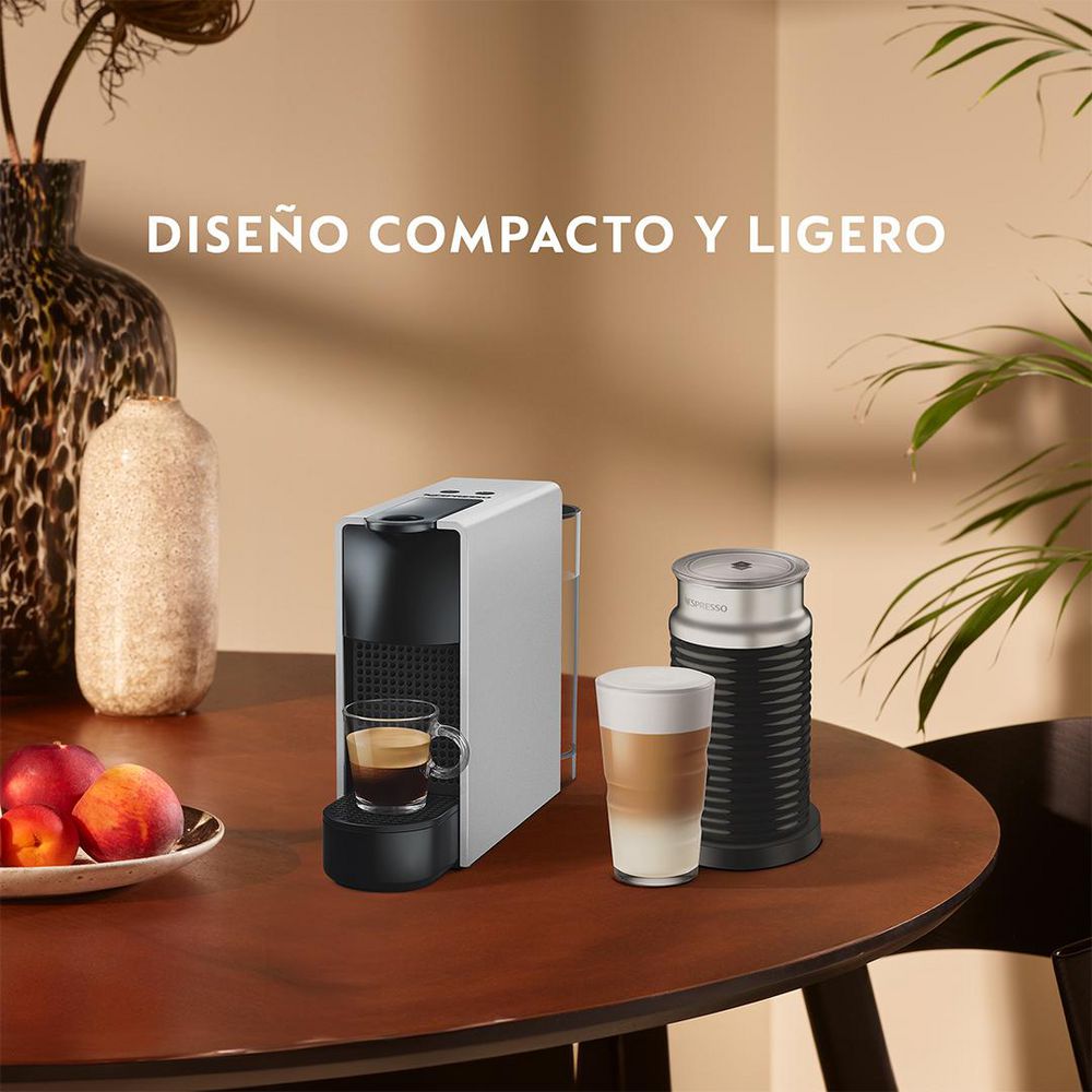 Cafetera NESPRESSO 1 Taza Gris Essenza Mini img #4