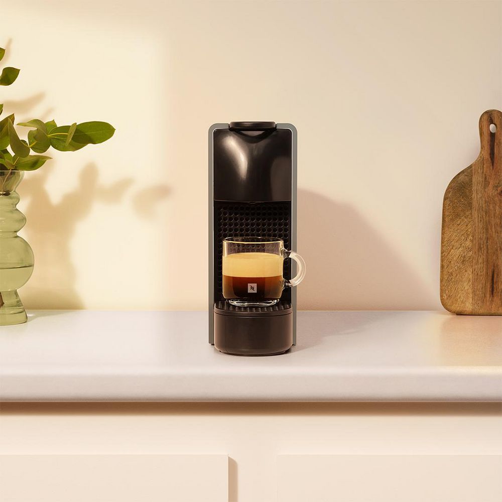 Cafetera NESPRESSO 1 Taza Gris Essenza Mini img #4