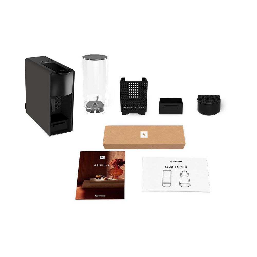 Cafetera NESPRESSO 1 Taza Negro Essenza Mini img #5