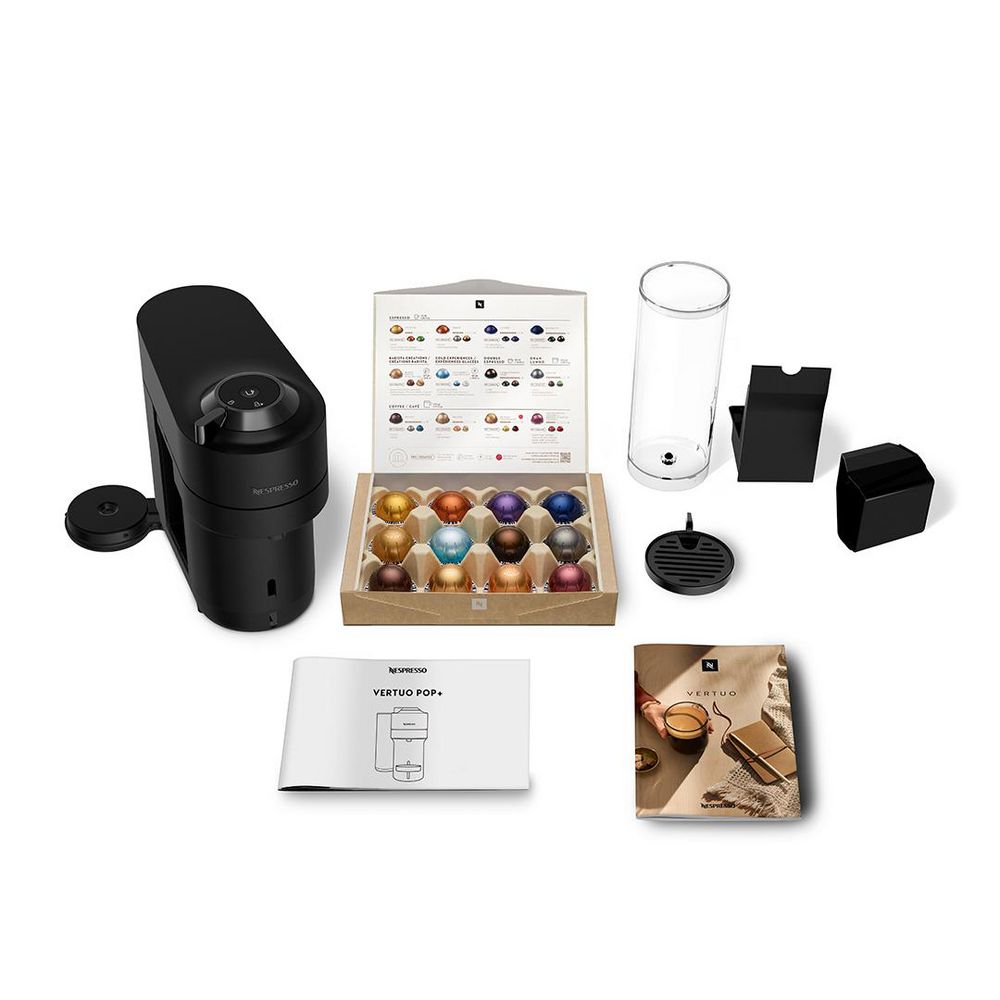 Cafetera NESPRESSO Minimalista, colorida y versátil  Negro Vertuo POP img #3