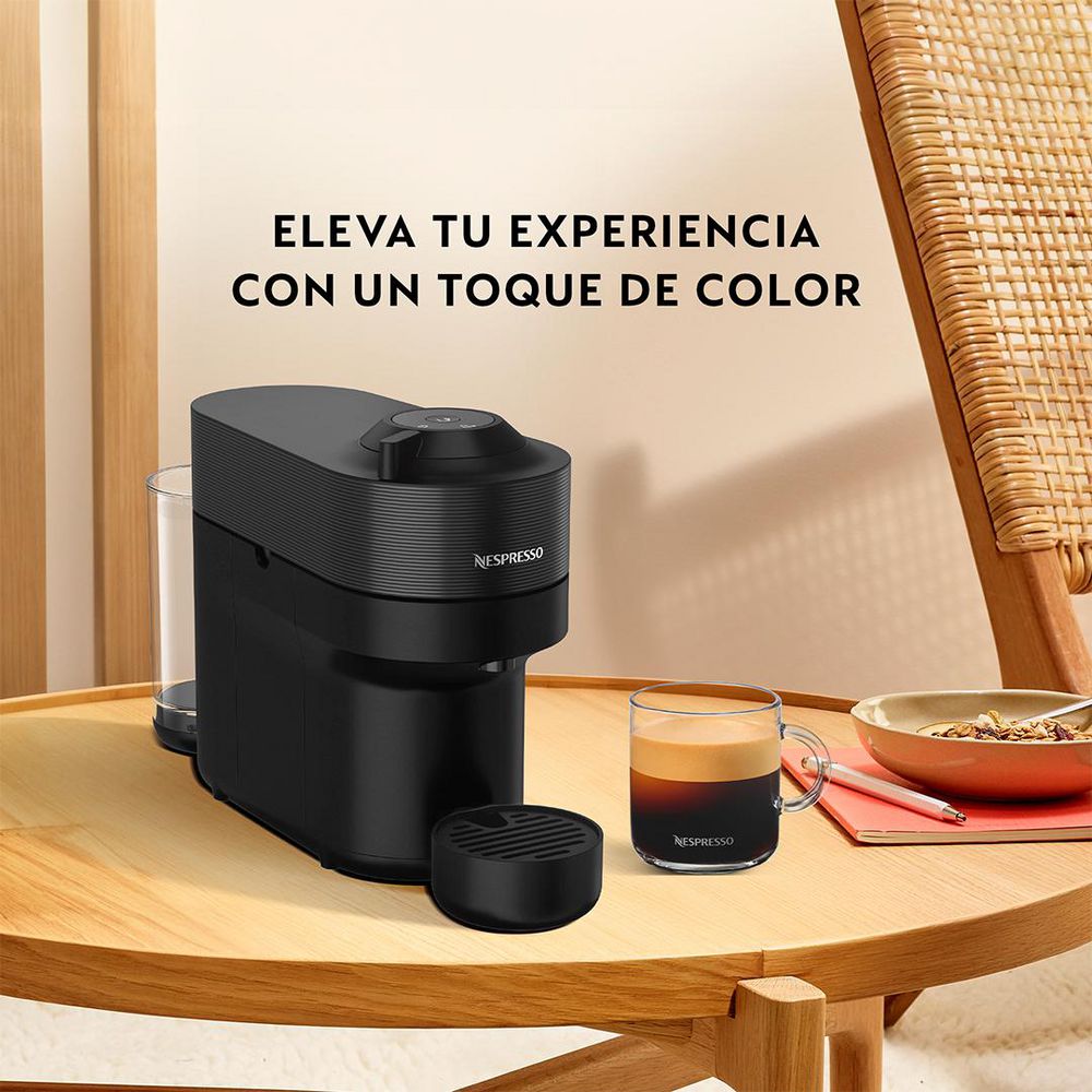 Cafetera NESPRESSO Minimalista, colorida y versátil  Negro Vertuo POP img #4