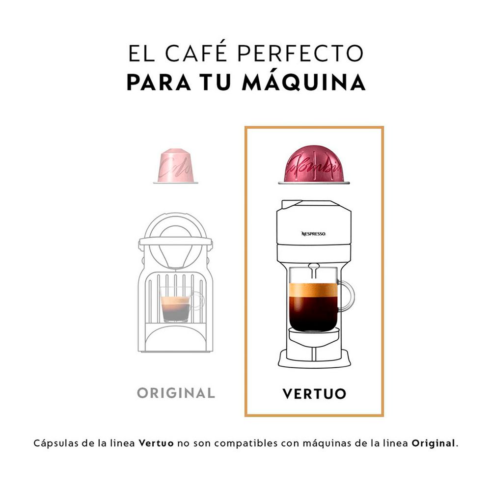 Cafetera NESPRESSO Minimalista, colorida y versátil  Negro Vertuo POP img #8