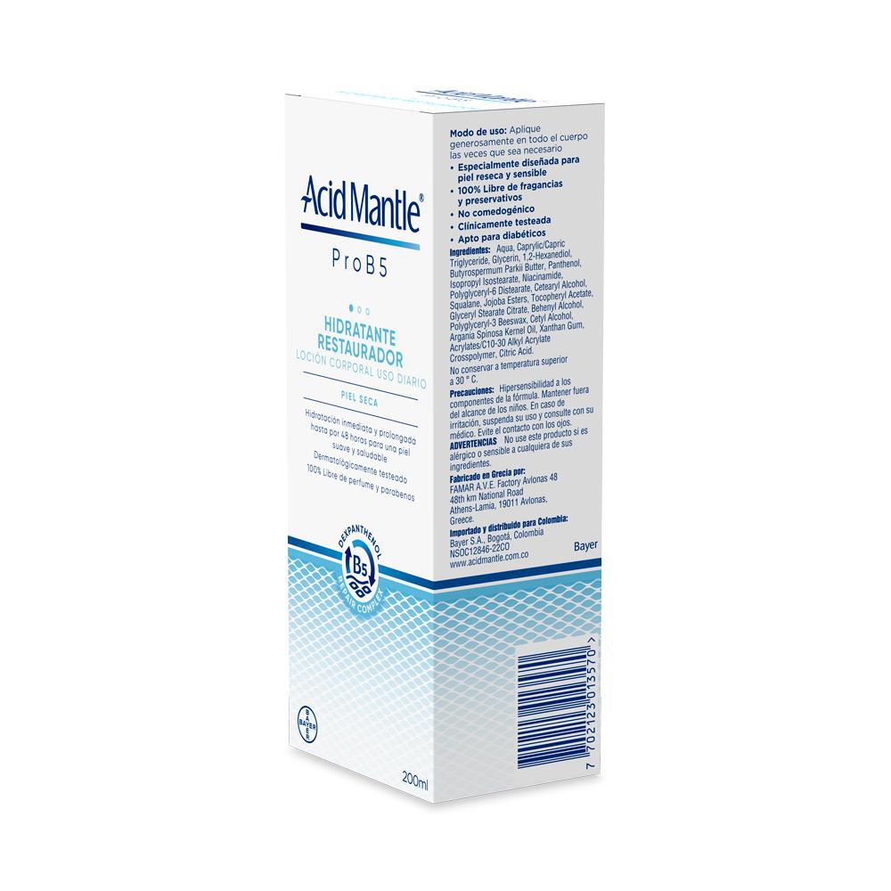 Loción corporal ACID MANTLE hidratante restaurador (200  ml) img #2