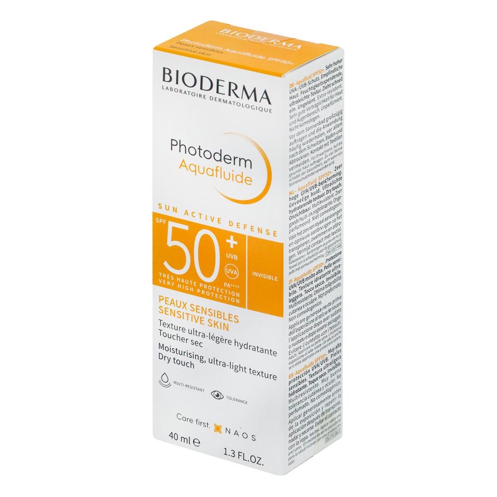 Protector solar BIODERMA FPS 50 aqua fluide neutro (40  ml) img #2
