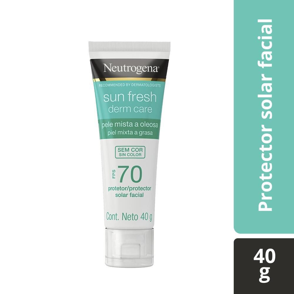 Protector solar NEUTROGENA sunfresh derm care sin color FPS 70 (40  gr) img #1