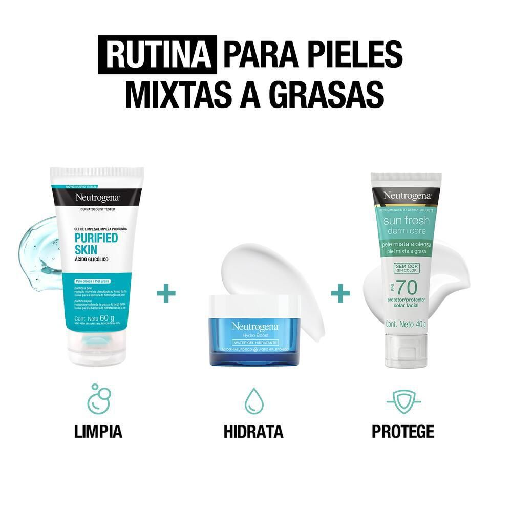 Protector solar NEUTROGENA sunfresh derm care sin color FPS 70 (40  gr) img #6