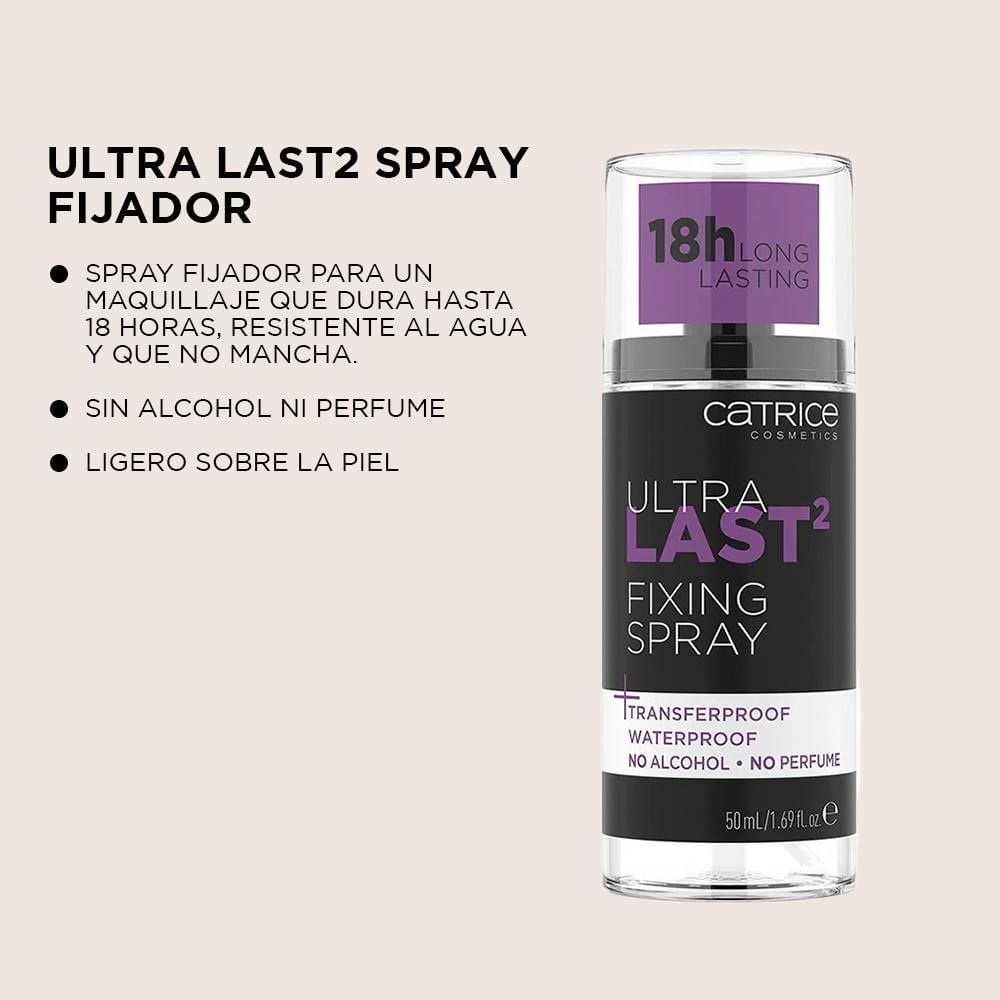 Fijador de maquillaje spray ultra last CATRICE img #4