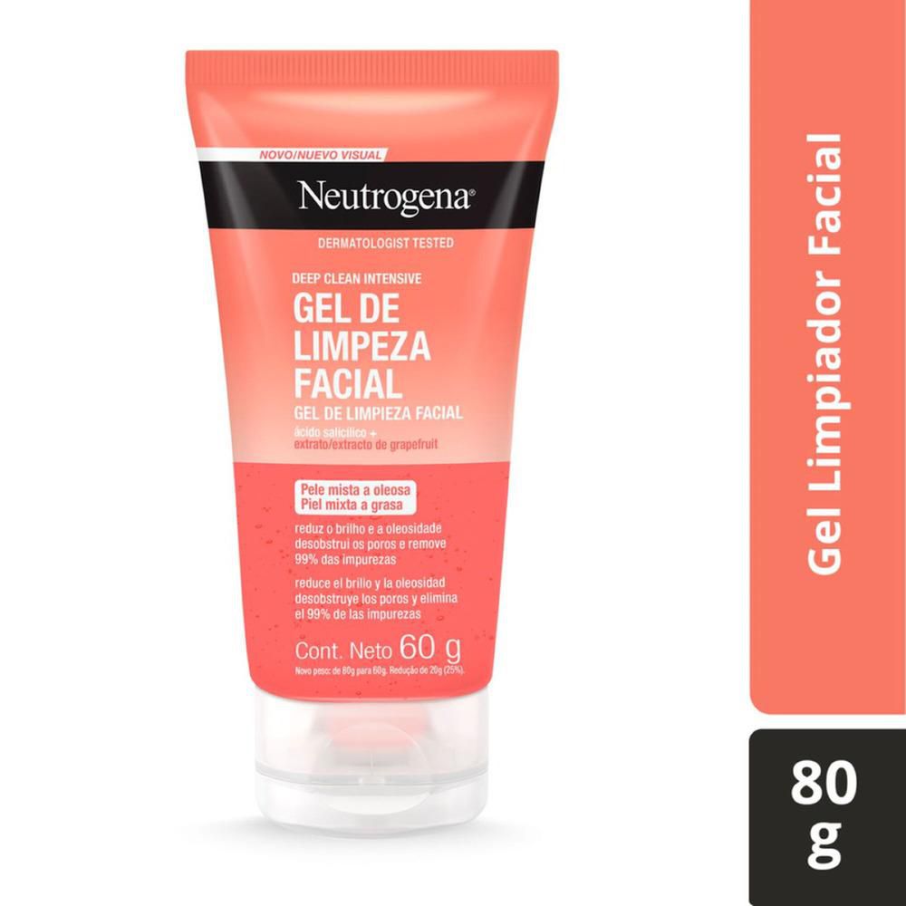 Gel limpiador NEUTROGENA deep clean intensive grapefruit (60  gr) img #1