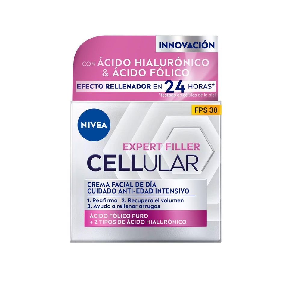 Crema facial NIVEA antiedad ácido hialurónico (50  ml) img #2