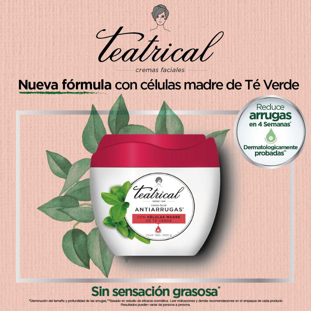 Crema facial TEATRICAL antiarrugas (100  gr) img #3