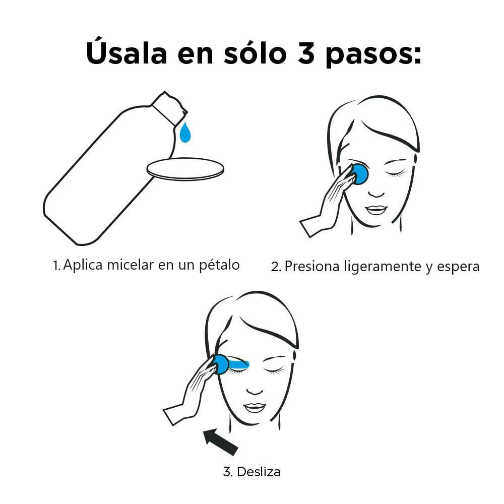 Agua micelar GARNIER SKIN ACTIVE original todo en 1 (100  ml) img #5