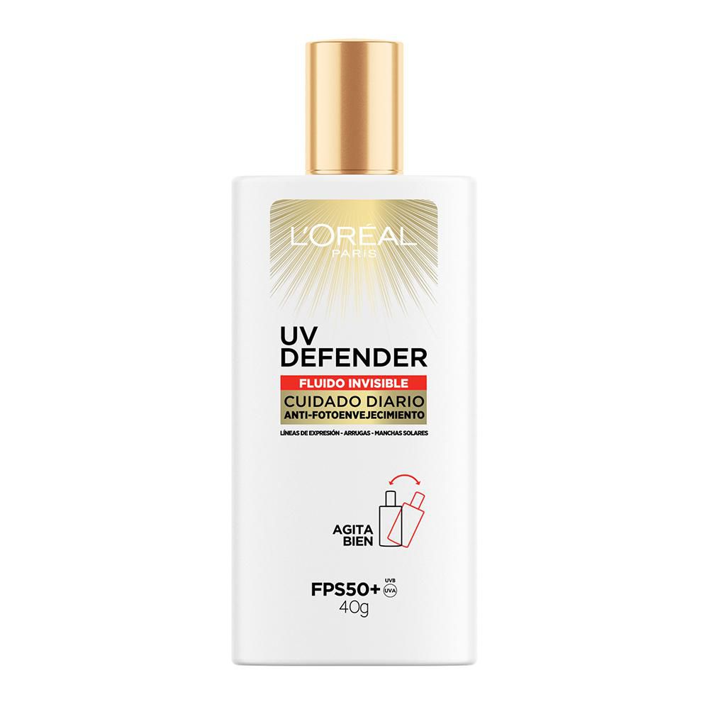 Protector solar LOREAL PARIS UV defender antioleosidad FPS 50 (40  gr) img #2