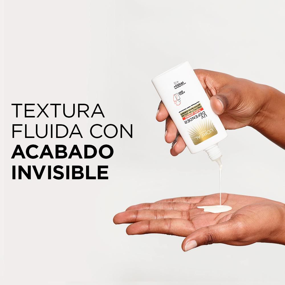 Protector solar LOREAL PARIS UV defender antioleosidad FPS 50 (40  gr) img #6