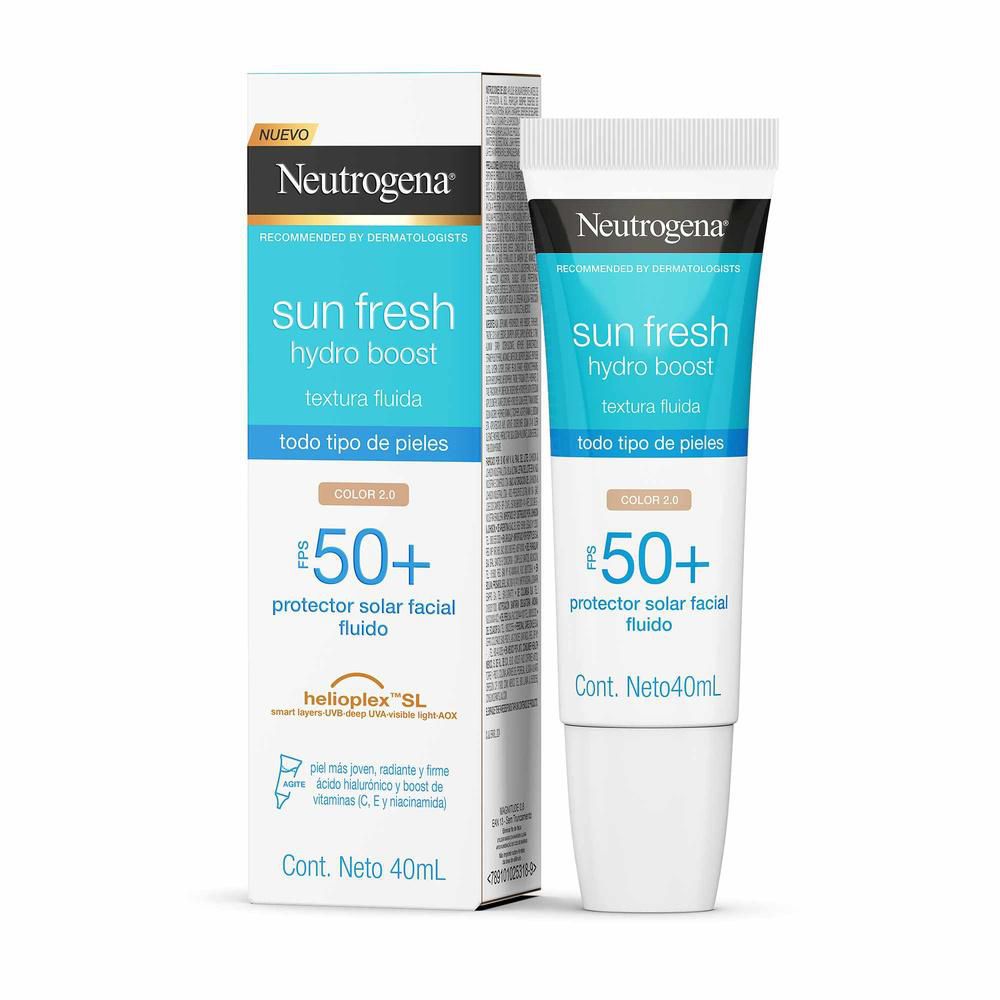 Protector solar NEUTROGENA sun fresh hydro boost FPS 50 (40  ml) img #2