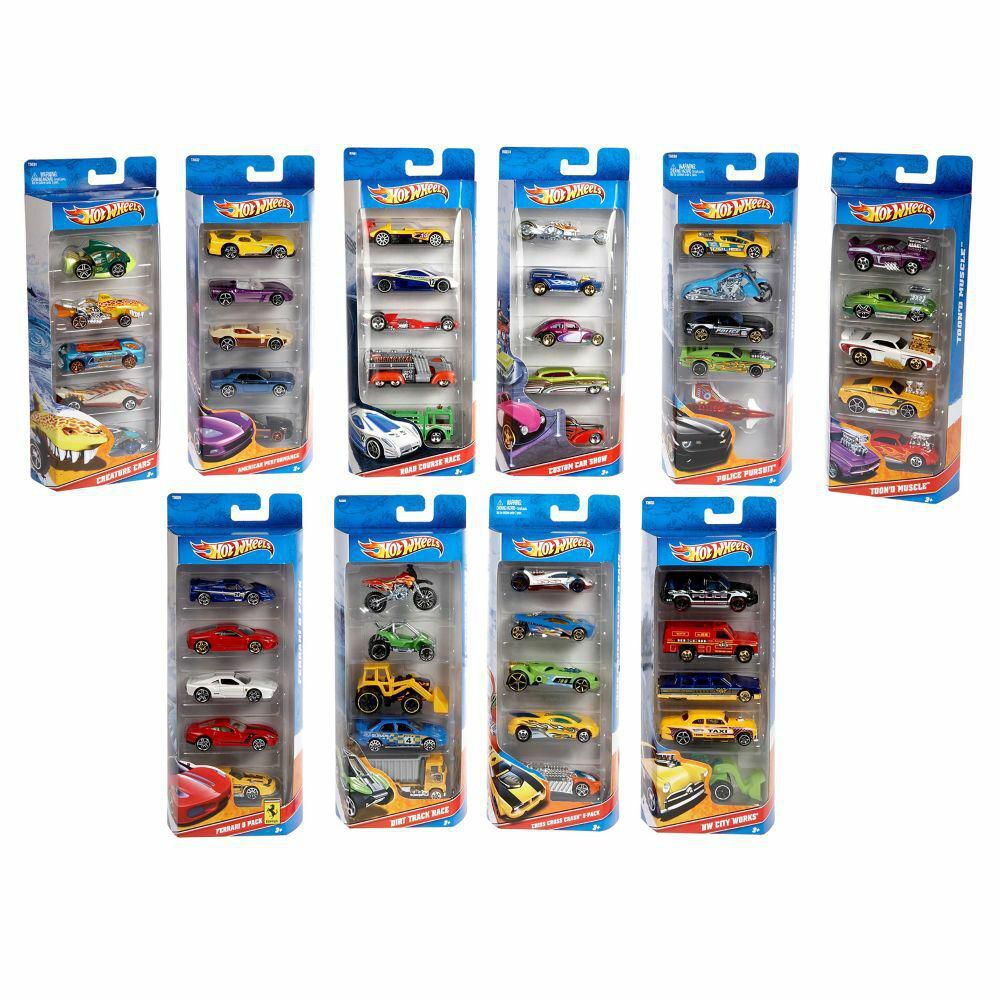 Carro HOT WHEELS Paquete de 5 img #5