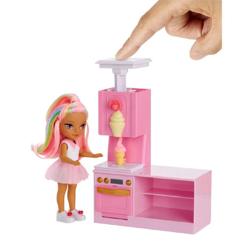 Muñeca Rainbow High Set Juego De Postres img #3