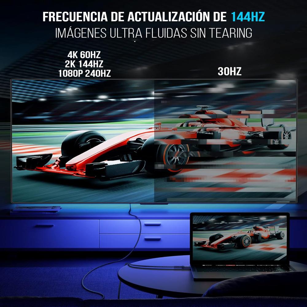 Cable Tipo C A Hdmi 4K 2Mts Pixel Code img #4