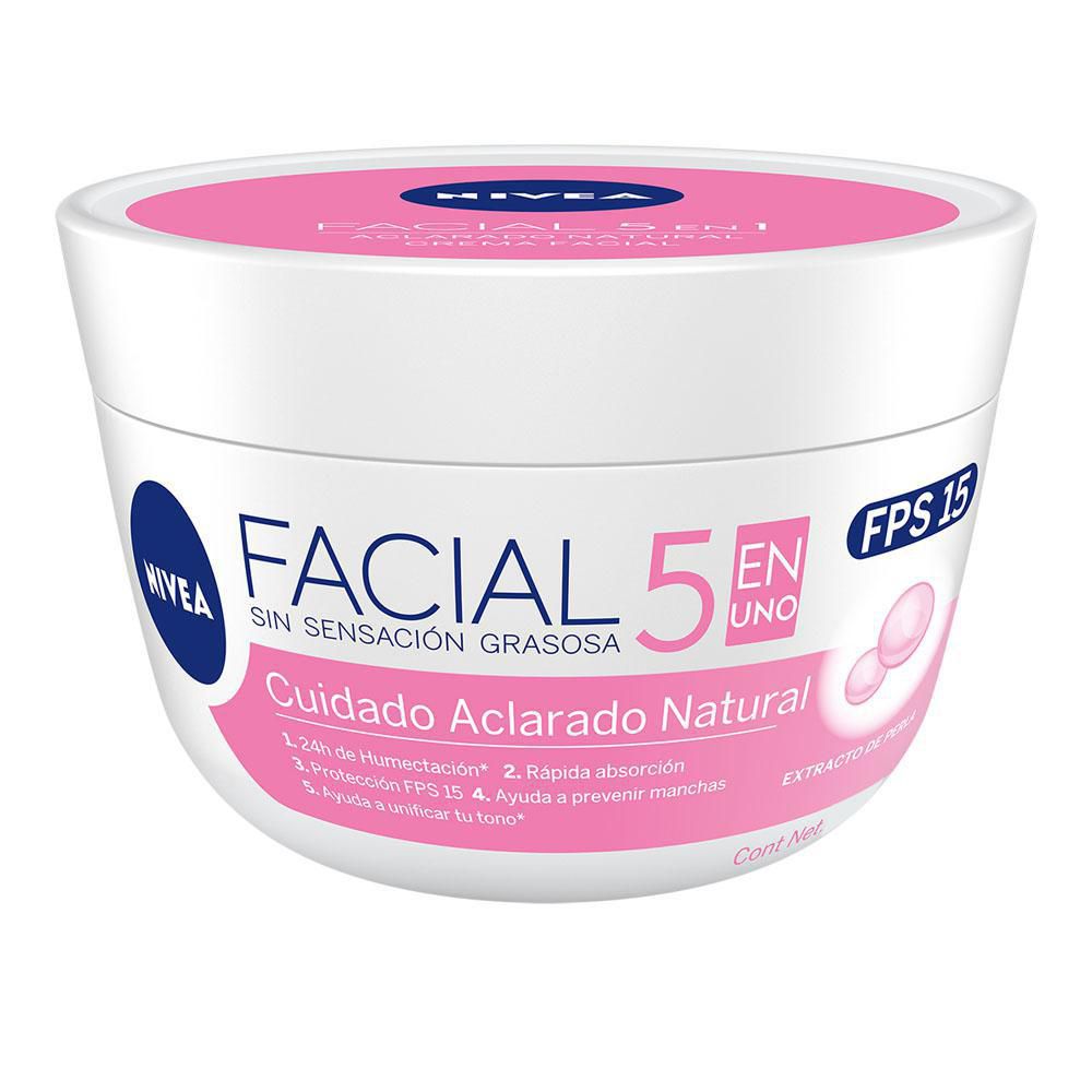 Crema facial NIVEA aclarado natural con FPS 15 (100  ml) img #1