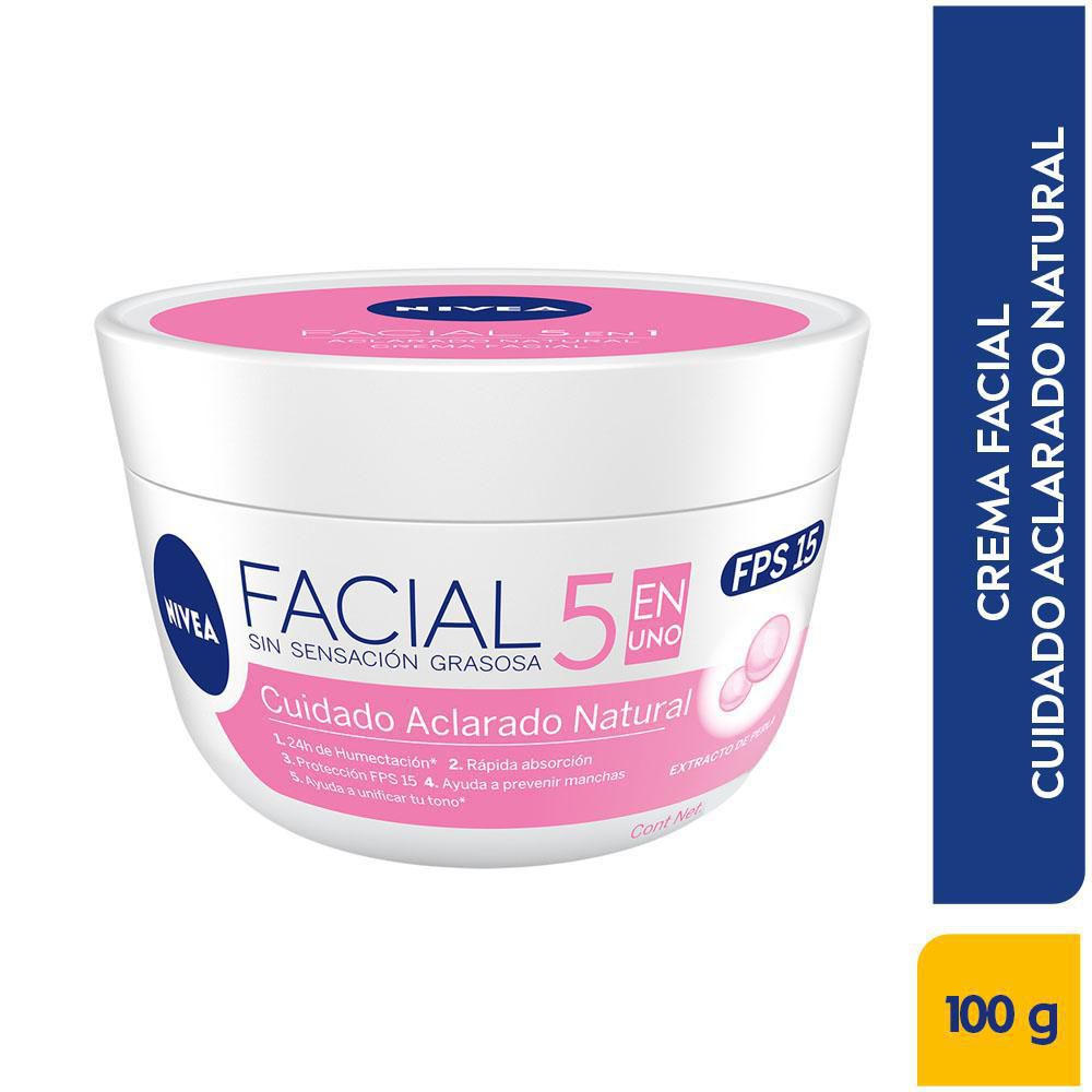 Crema facial NIVEA aclarado natural con FPS 15 (100  ml) img #2