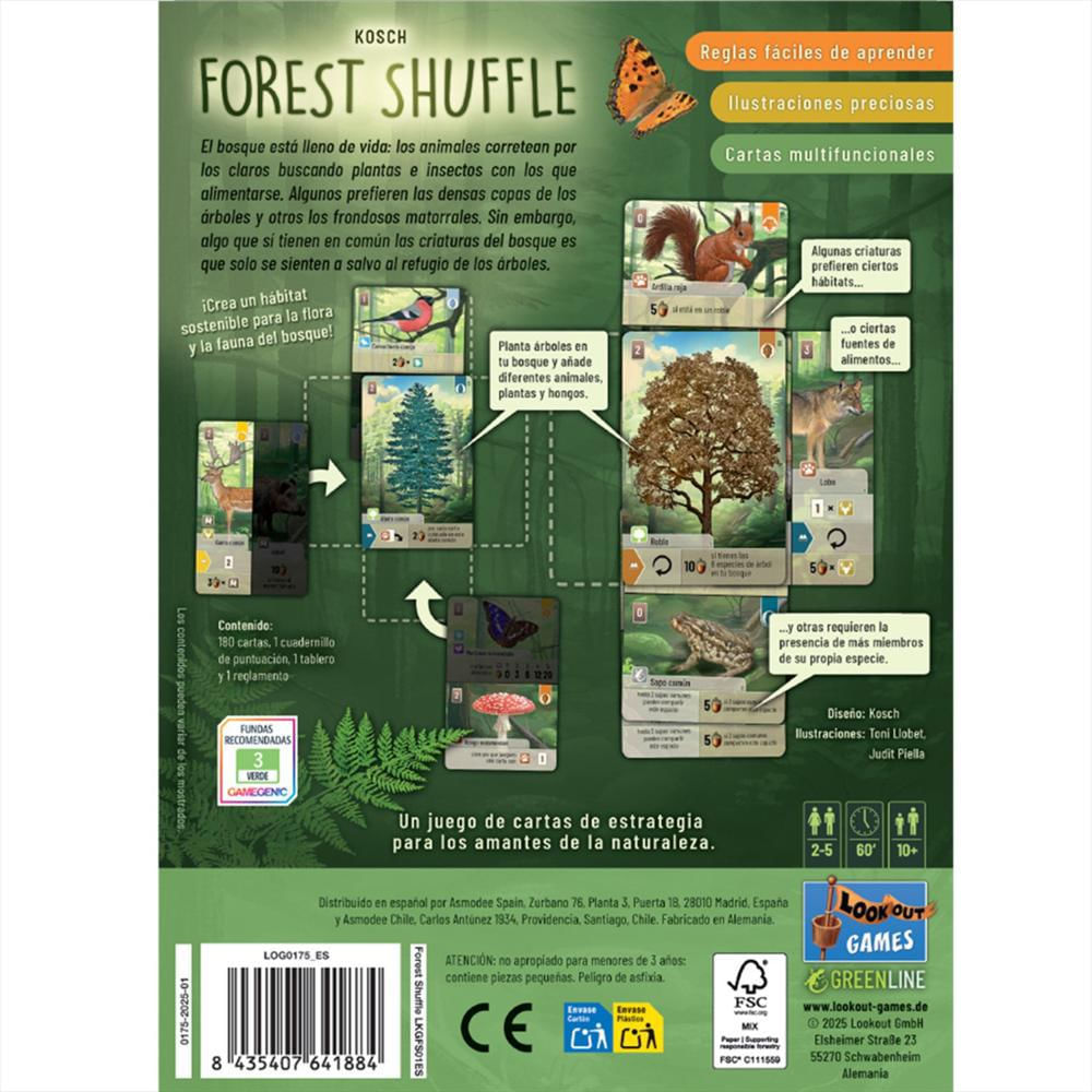 Forest Shuffle Juego De Mesa img #4