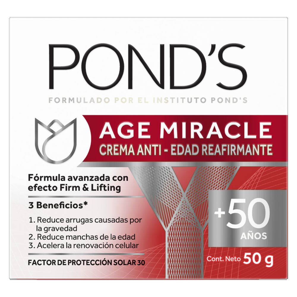 Crema facial PONDS age miracle antiedad día (50  gr) img #2