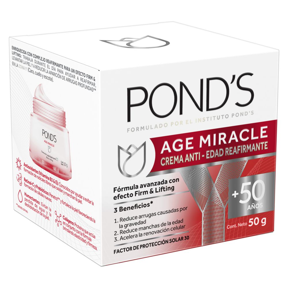 Crema facial PONDS age miracle antiedad día (50  gr) img #5