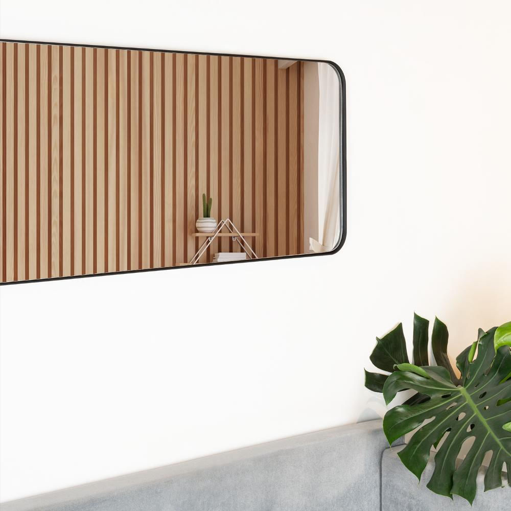 Espejo Loky Rectangular, Negro img #2
