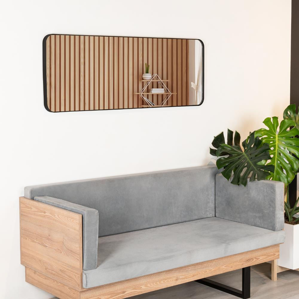 Espejo Loky Rectangular, Negro img #3