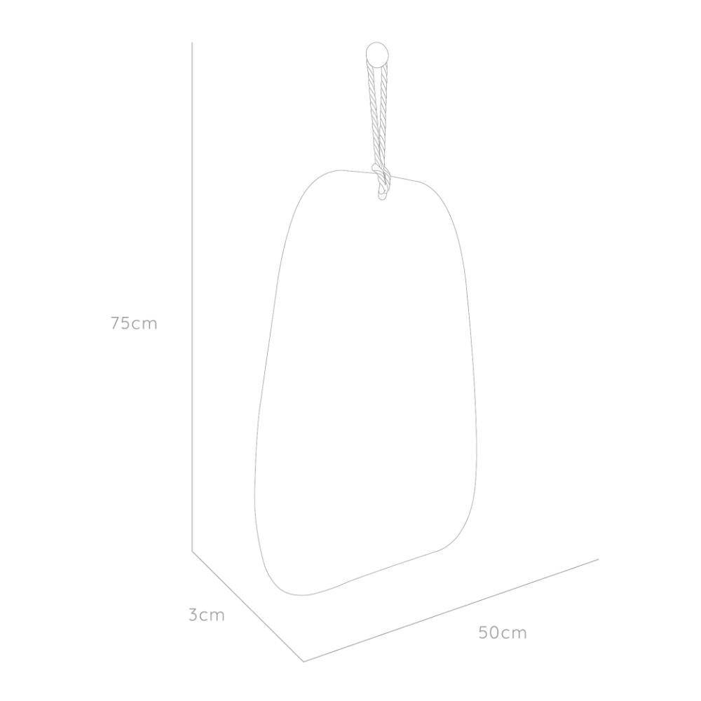 Espejo Rectangular Carin, Diseño Moderno img #4