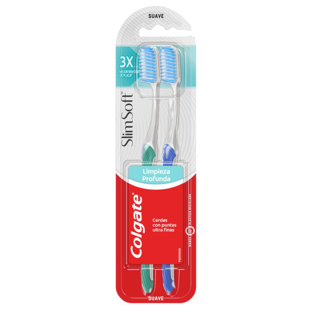 Cepillo de dientes COLGATE slim soft suave (2  und) img #8