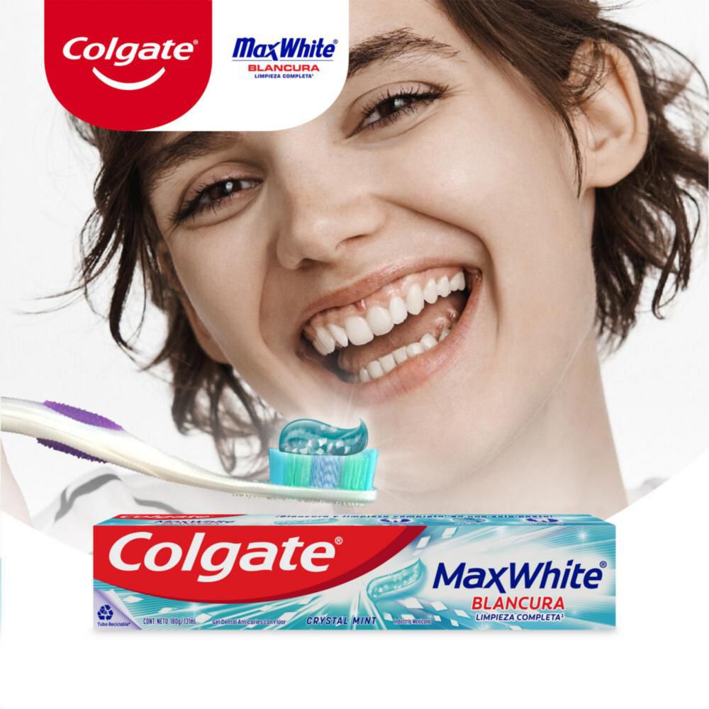 Crema dental COLGATE max white completeclean (300  ml) img #6