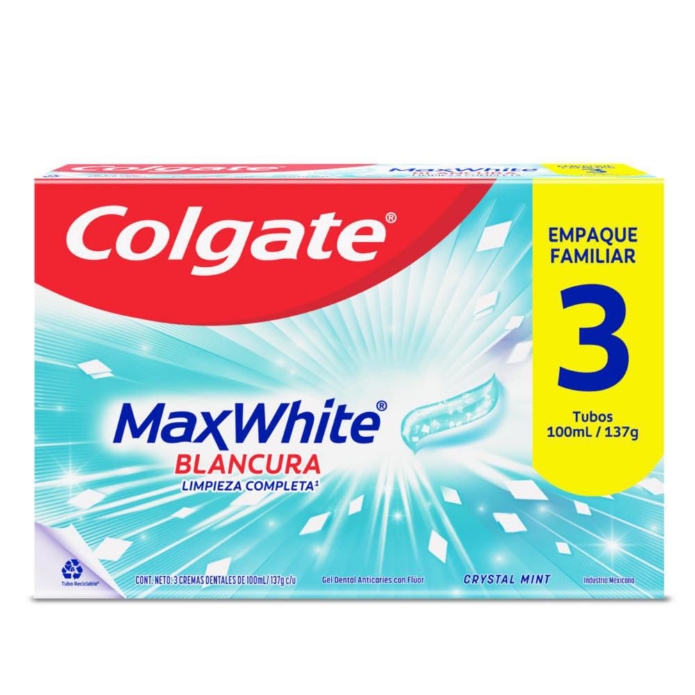 Crema dental COLGATE max white completeclean (300  ml) img #8