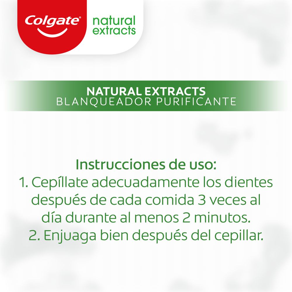 Crema dental COLGATE natural carbón activado y menta (66  ml) img #6