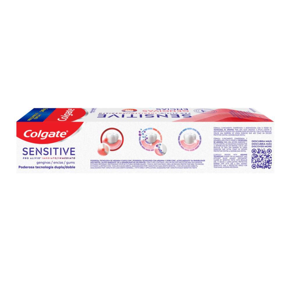 Crema dental COLGATE sensitive proalivio encías (93.3  ml) img #8