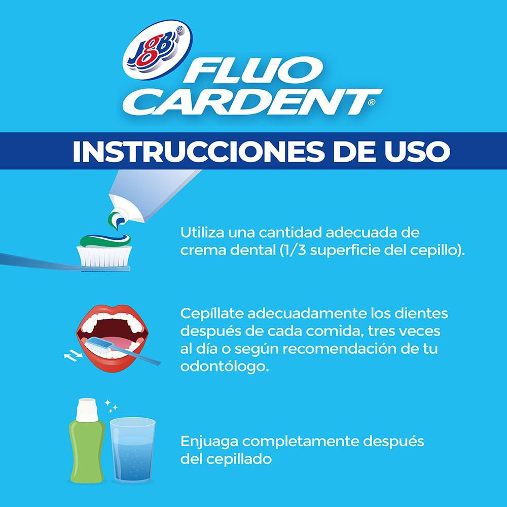 Crema dental FLUOCARDENT triple acción max (450  ml) img #4