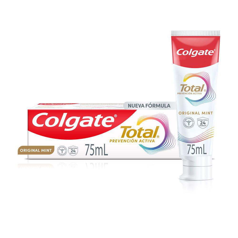 Crema dental COLGATE total prevención activa mint (75  ml) img #1