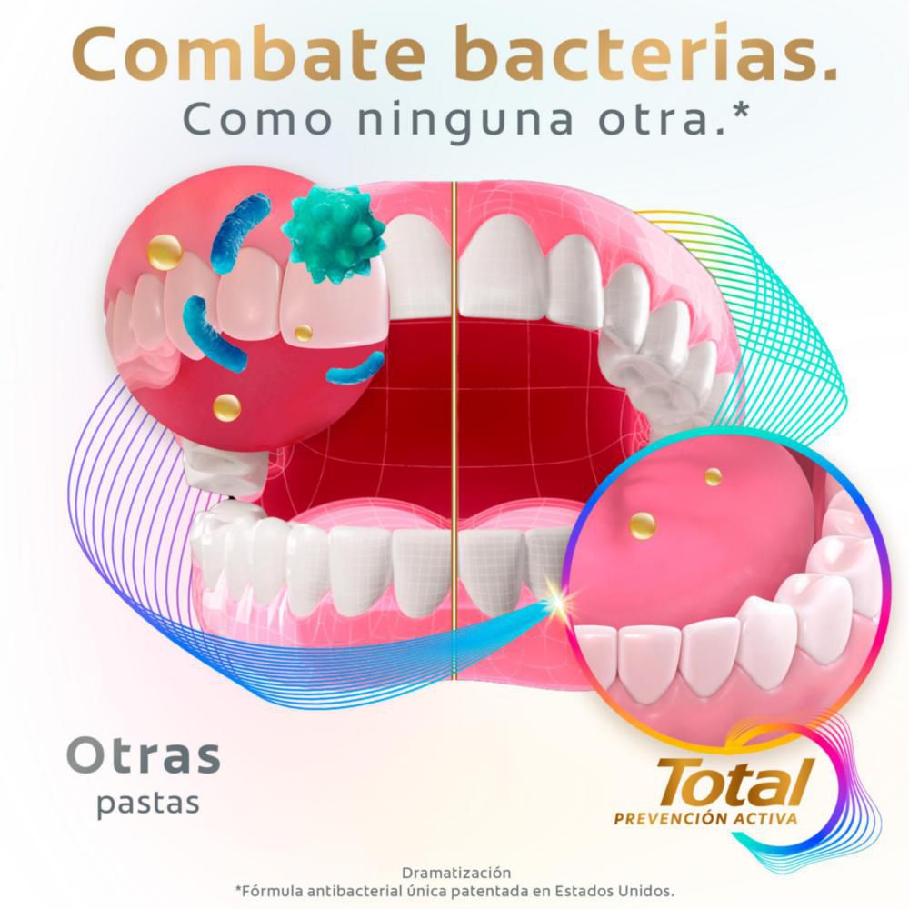 Crema dental COLGATE total prevención activa mint (75  ml) img #5