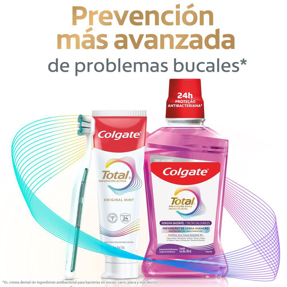 Crema dental COLGATE total prevención activa mint (75  ml) img #6