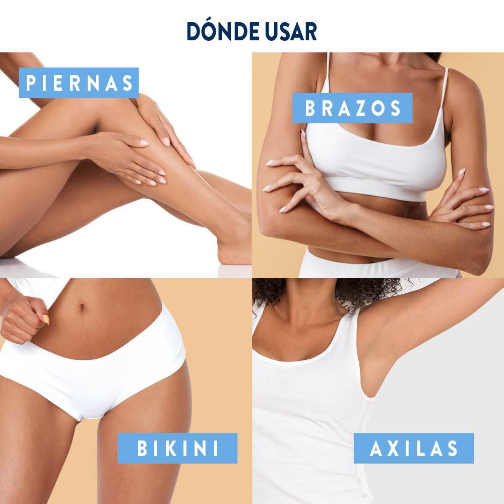 Crema depilatoria VEET piernas & cuerpo piel sensible (200  ml) img #6