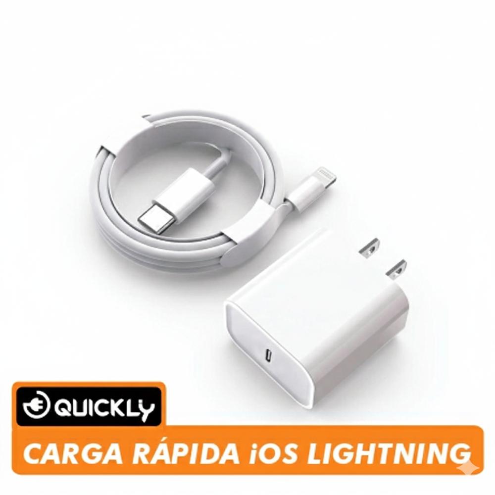 Cargador 20 W + Cable Lightning img #1