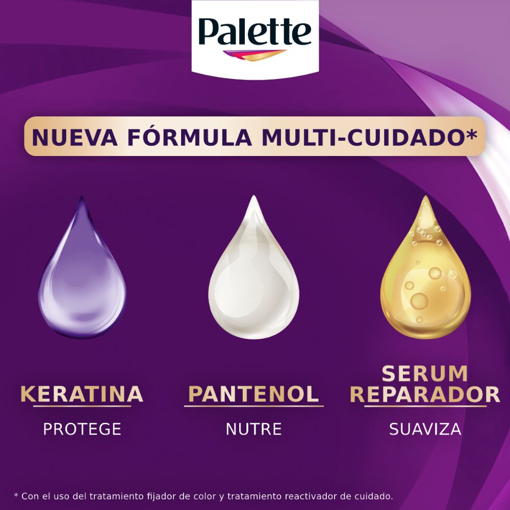 Tinte para cabello PALETTE chocolate claro (2  und) img #3