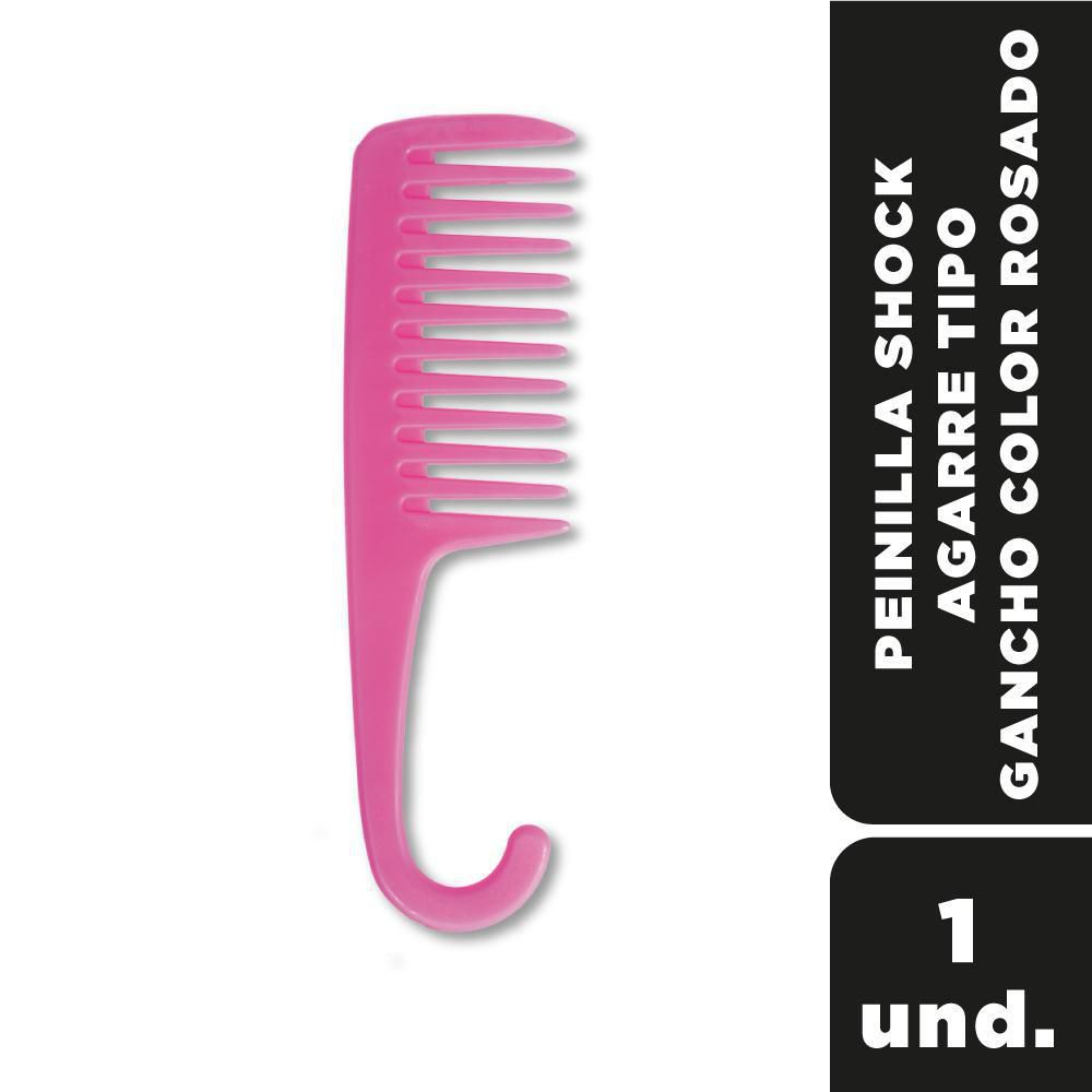Peinilla SHOCK plástica para cabello (1  und) img #1
