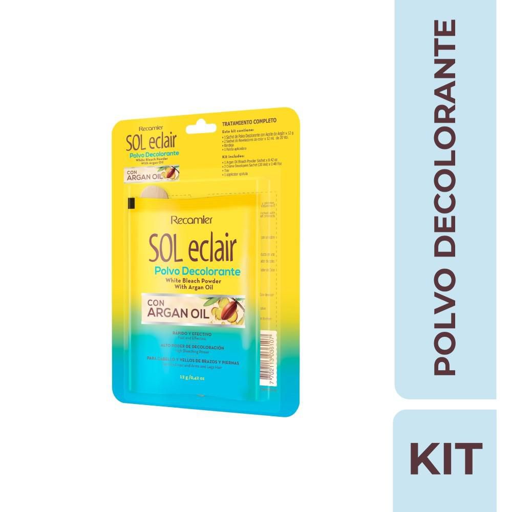 Polvo decolorante SOLECLAIR con argán (13  gr) img #1