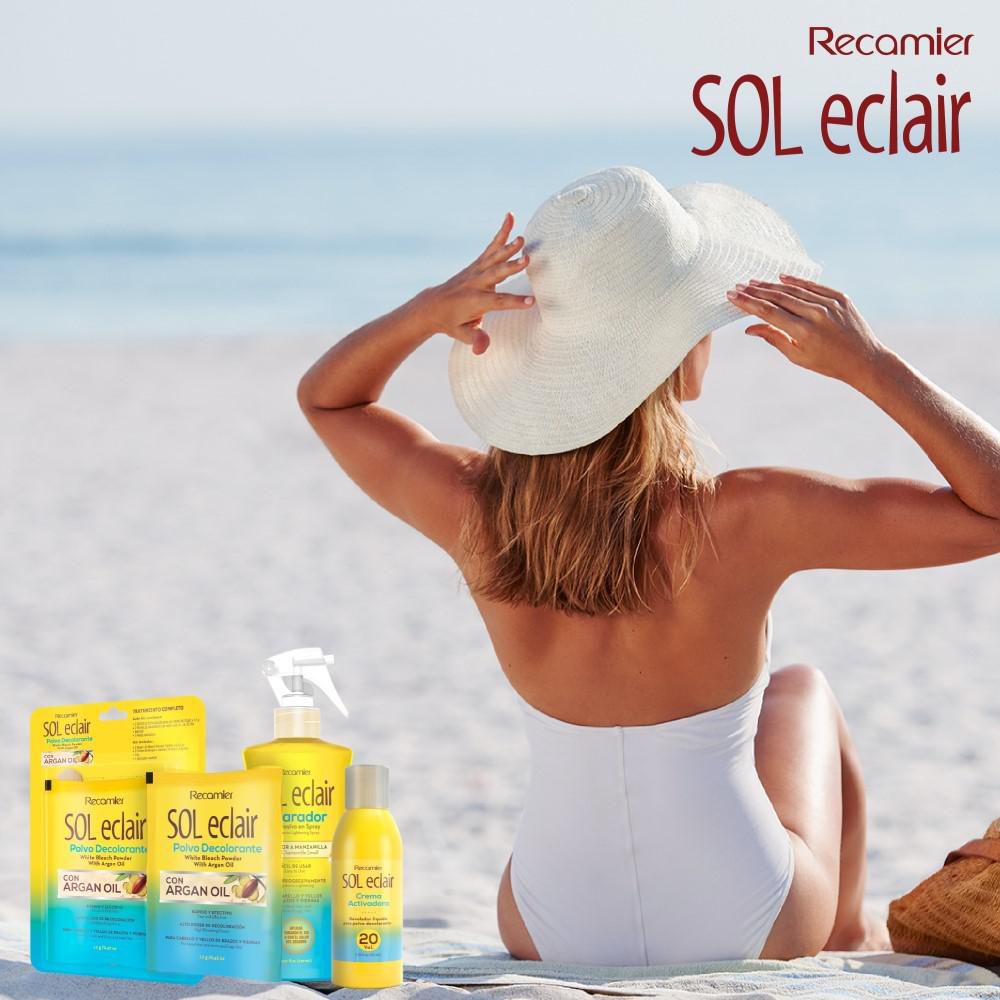Polvo decolorante SOLECLAIR con argán (13  gr) img #5