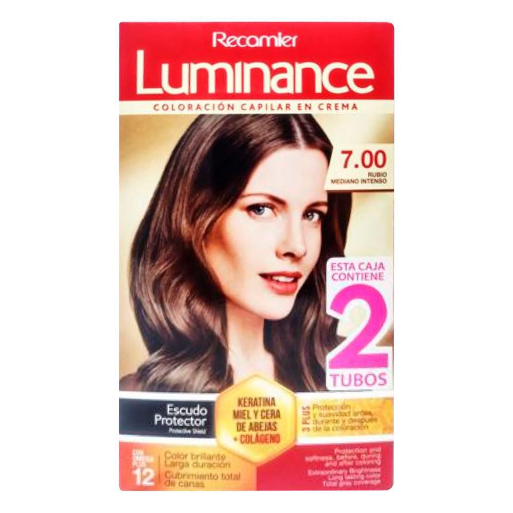 Tinte para cabello LUMINANCE rubio mediano intenso (1  und) img #1