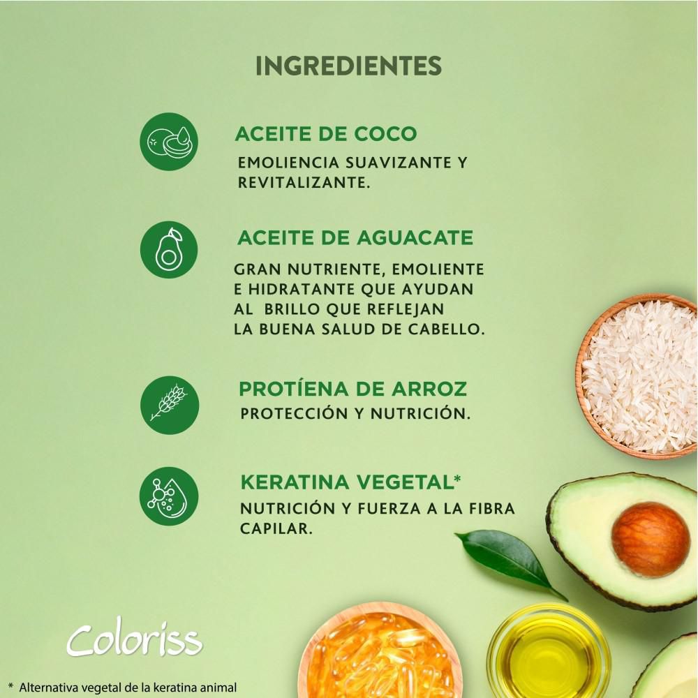 Tinte para cabello COLORISS completo negro azul (1  und) img #2