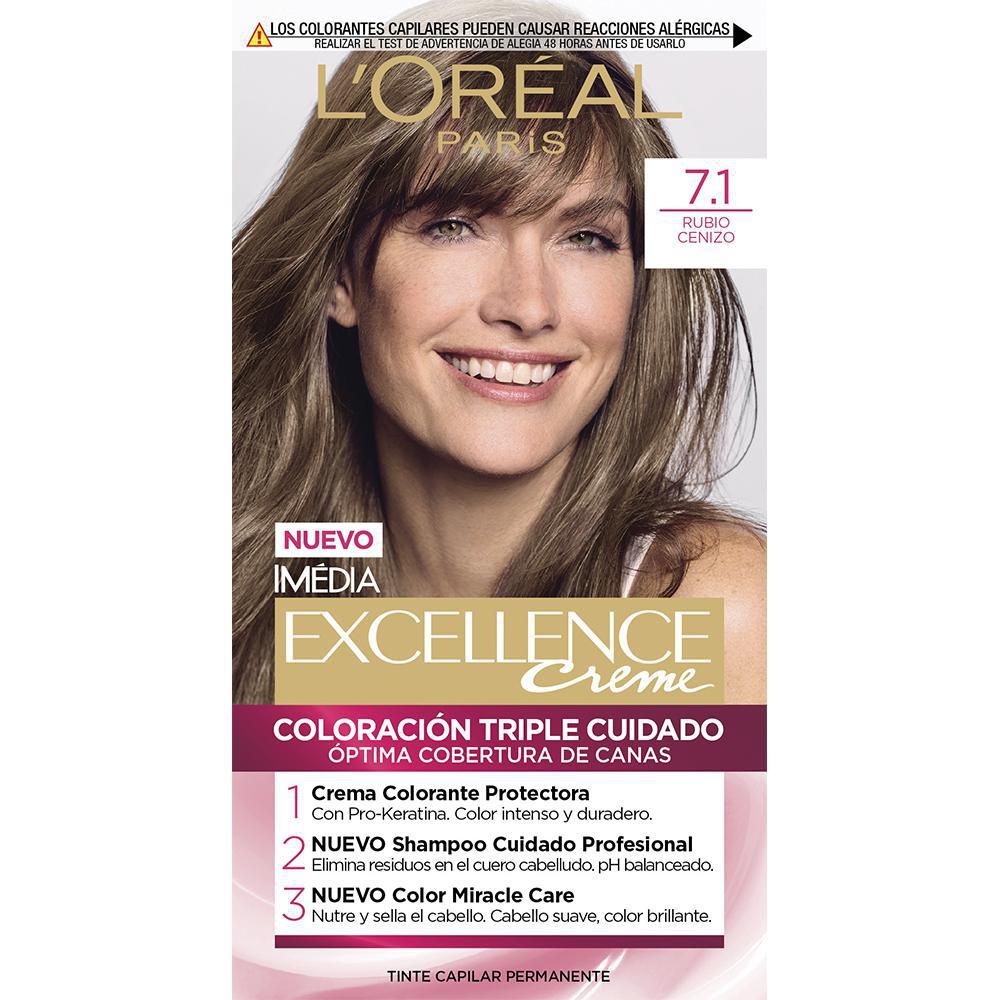 Tinte para cabello EXCELLENCE rubio cenizo (162.5  ml) img #1