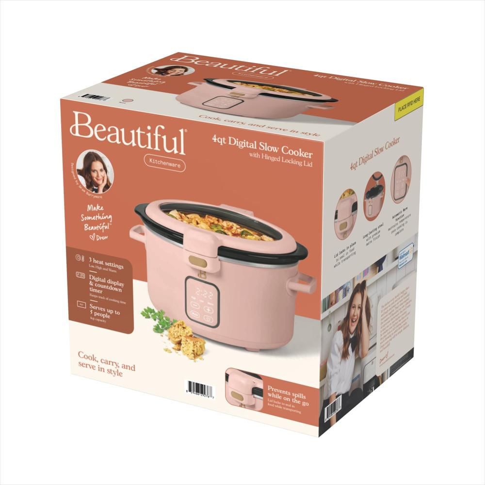 Olla De Cocción Lenta Programable 4 Cuartos Beautiful By Drew Barrymore img #3