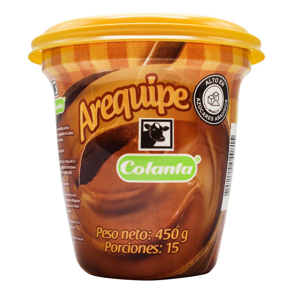 Arequipe COLANTA dulce de leche (450  gr) img #2