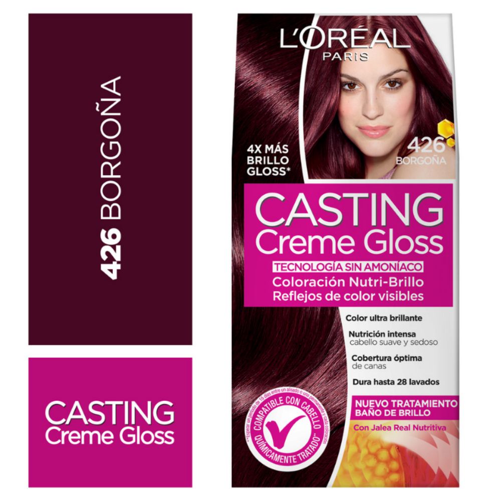 Tinte para cabello CASTING CREME gloss borgoña (1  und) img #1